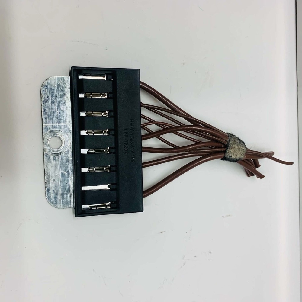 BMW OEM negative wire cable terminal clamp loom ground 8366619